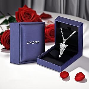 Amazon.com: ZDaoBen Arwen Evenstar Necklace Pendant 925